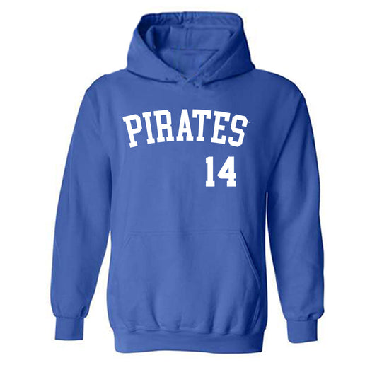 Seton Hall - NCAA Baseball : Daniel Frontera - Hooded Sweatshirt Replica Shersey