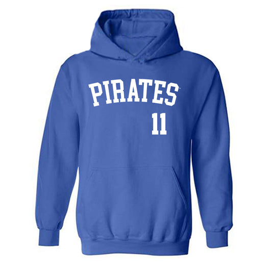 Seton Hall - NCAA Baseball : Anthony Ehly - Hooded Sweatshirt Replica Shersey