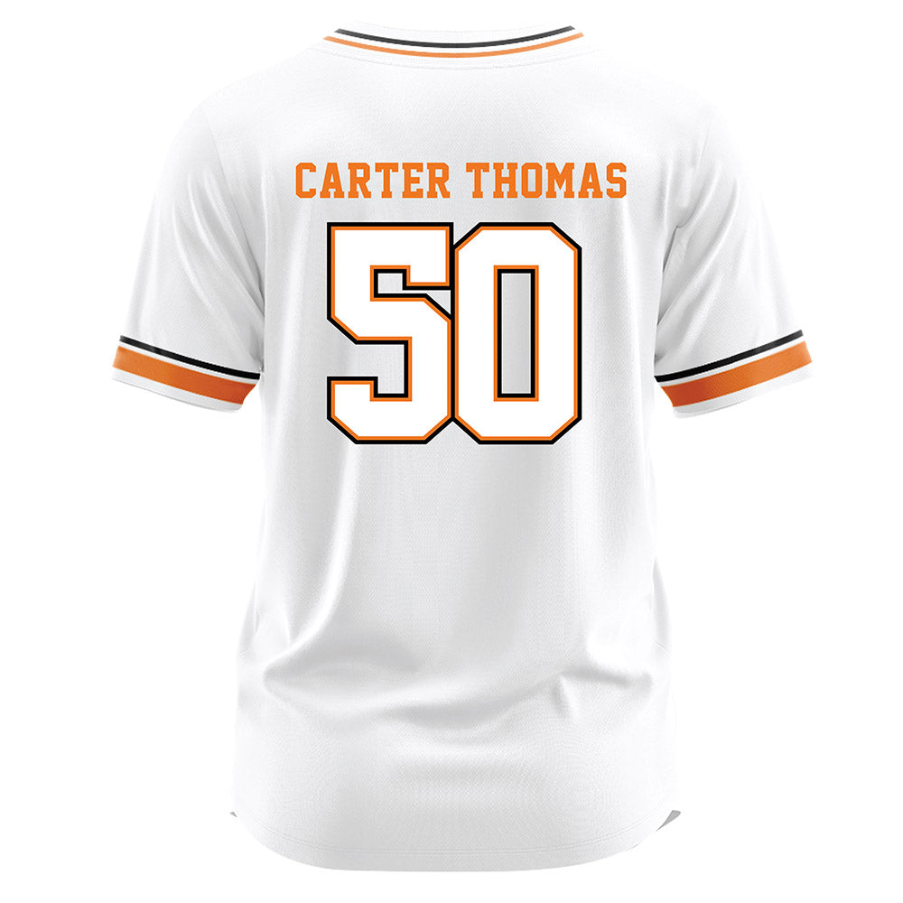 Campbell - NCAA Softball : Kayla Carter Thomas - Baseball Jersey