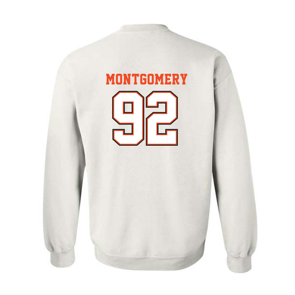 Campbell - NCAA Softball : Charlie Montgomery - Crewneck Sweatshirt Replica Shersey