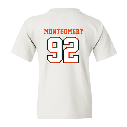 Campbell - NCAA Softball : Charlie Montgomery - Youth T-Shirt Replica Shersey