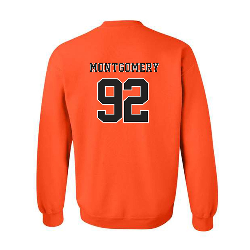 Campbell - NCAA Softball : Charlie Montgomery - Crewneck Sweatshirt Replica Shersey