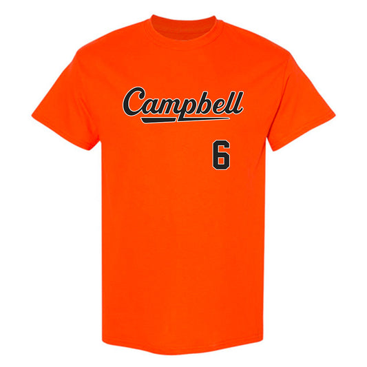 Campbell - NCAA Softball : Megan Gregory - T-Shirt Replica Shersey