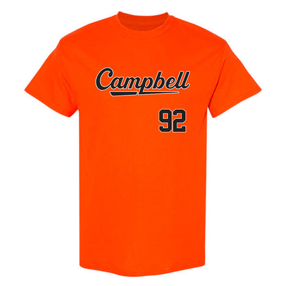 Campbell - NCAA Softball : Charlie Montgomery - T-Shirt Replica Shersey