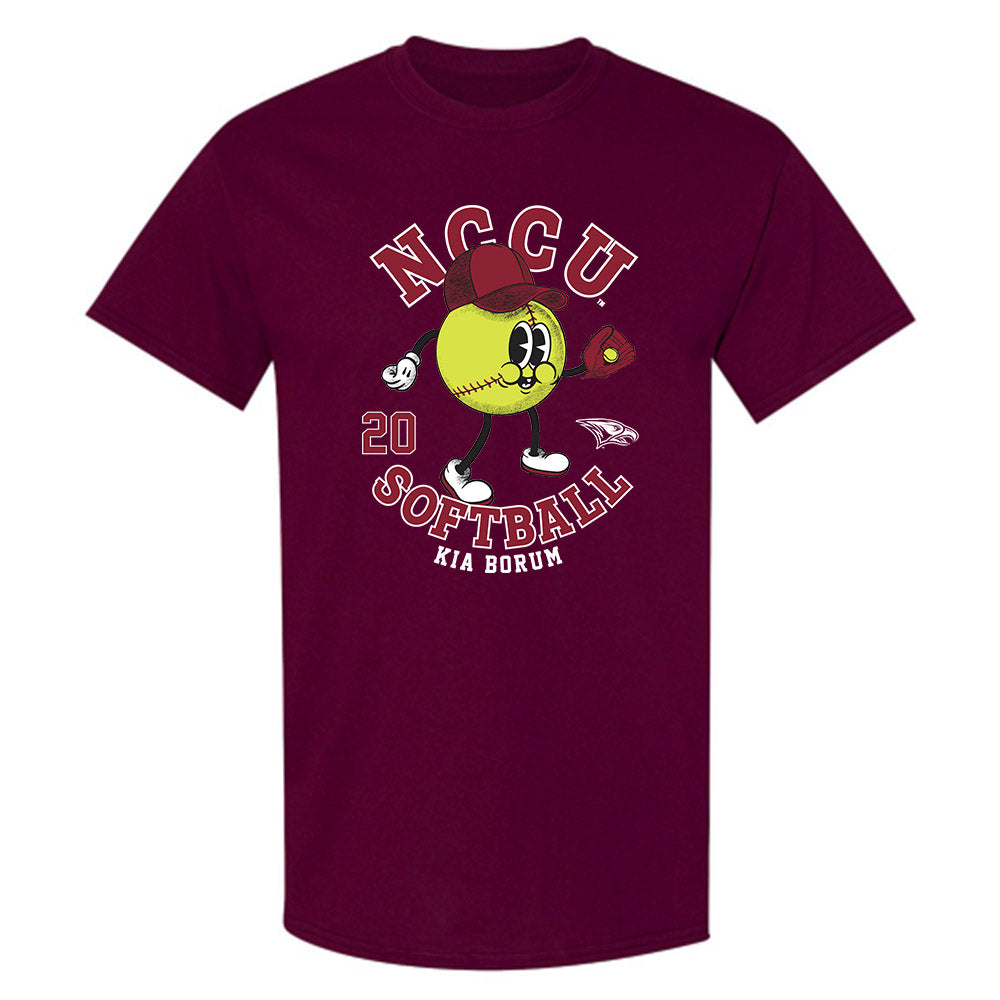 NCCU - NCAA Softball : Kia Borum - T-Shirt Fashion Shersey