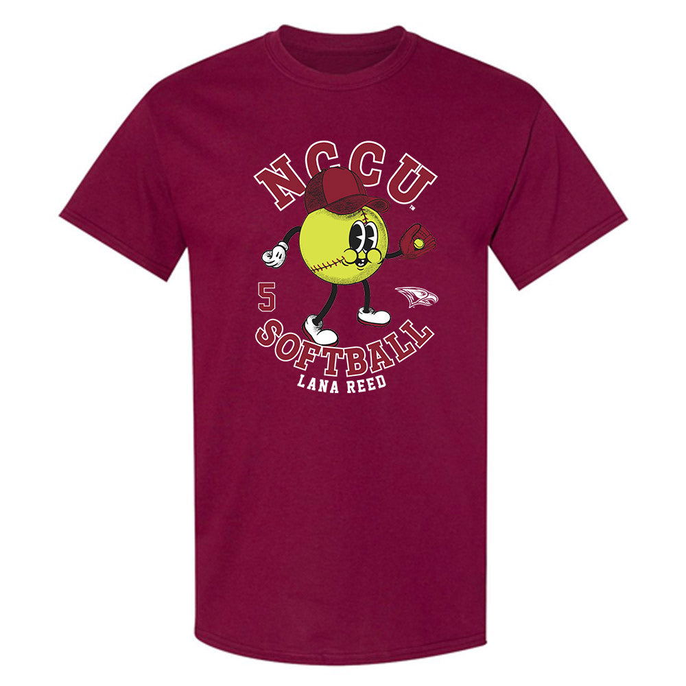 NCCU - NCAA Softball : Lana Reed - T-Shirt Fashion Shersey