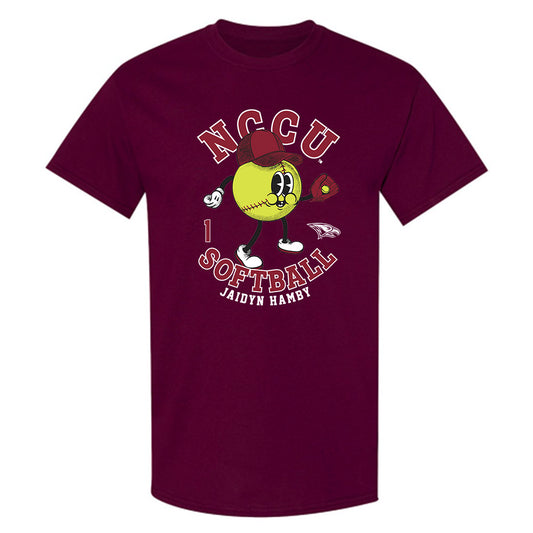 NCCU - NCAA Softball : Jaidyn Hamby - T-Shirt Fashion Shersey