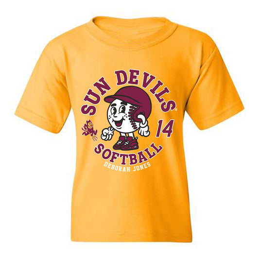 Arizona State - NCAA Softball : Deborah Jones - Youth T-Shirt Fashion Shersey