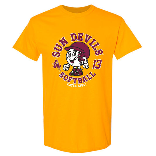 Arizona State - NCAA Softball : Kayla Lissy - T-Shirt Fashion Shersey
