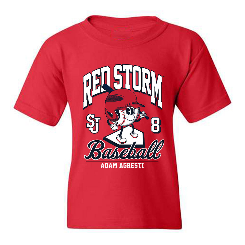 St. Johns - NCAA Baseball : Adam Agresti - Youth T-Shirt Fashion Shersey