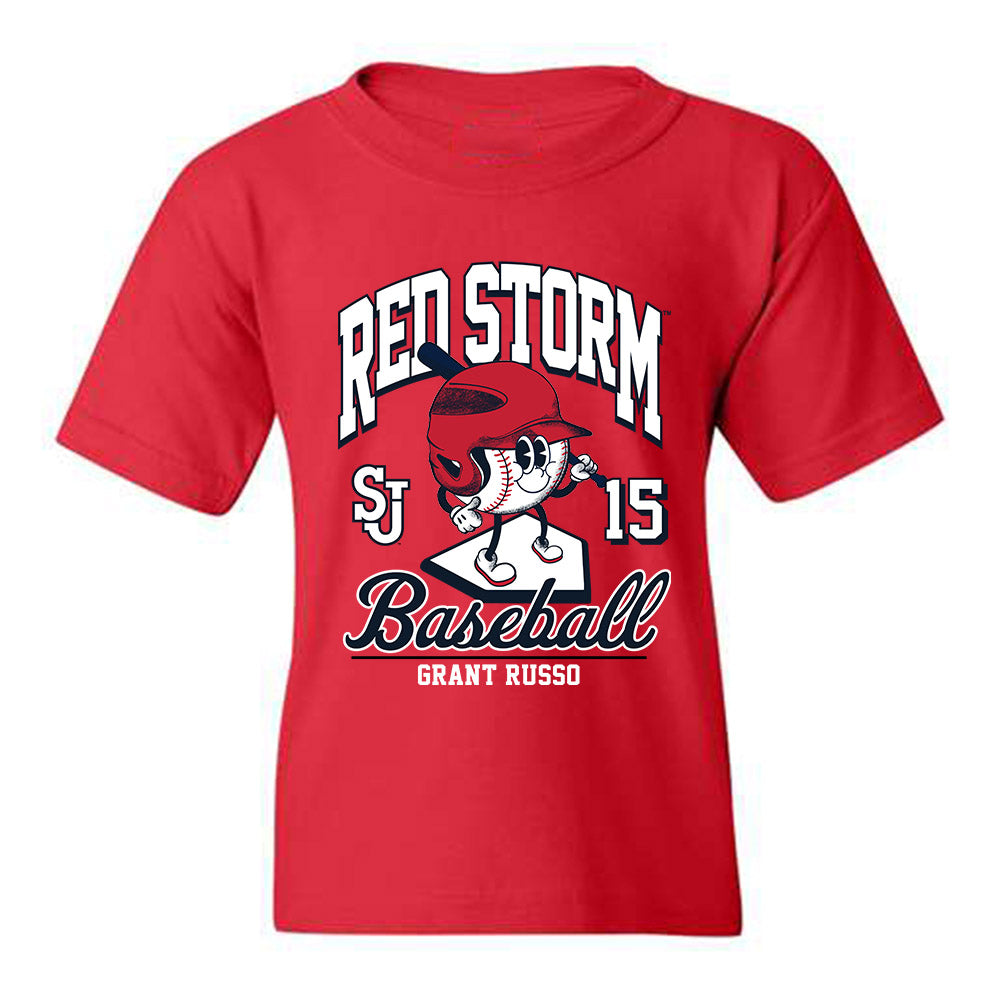St. Johns - NCAA Baseball : Grant Russo - Youth T-Shirt Fashion Shersey