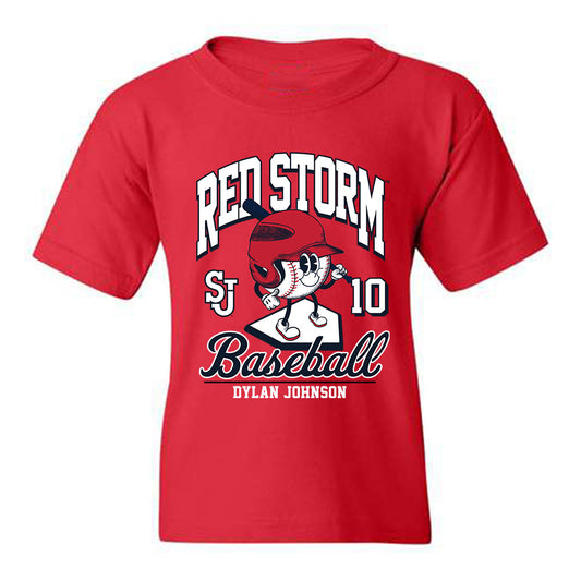 St. Johns - NCAA Baseball : Dylan Johnson - Youth T-Shirt Fashion Shersey