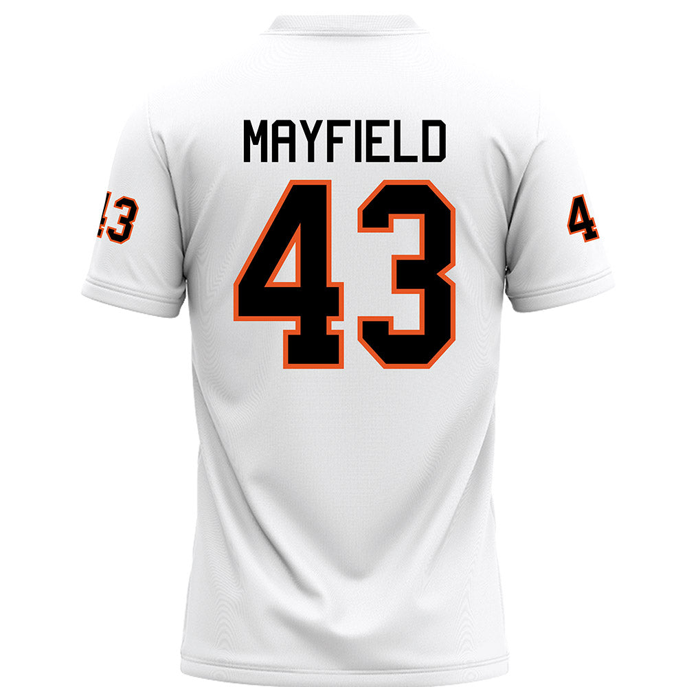 UTPB - NCAA Football : Michael Mayfield - White Jersey