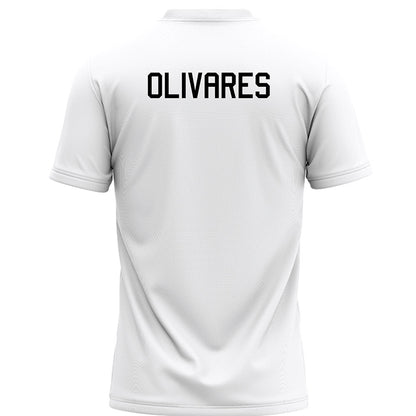 UTPB - NCAA Football : Jacob Olivares - White Jersey