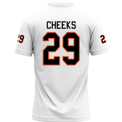 UTPB - NCAA Football : Fahreed Cheeks - White Jersey