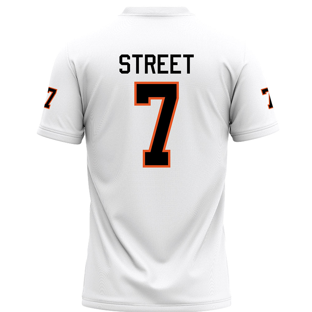 UTPB - NCAA Football : Dequan Street - White Jersey
