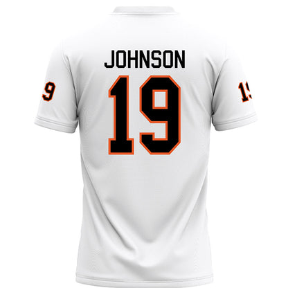 UTPB - NCAA Football : Chanlor Johnson - White Jersey
