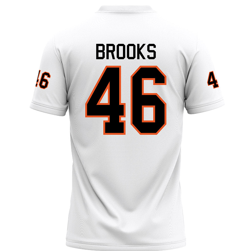 UTPB - NCAA Football : Datron Brooks - White Jersey