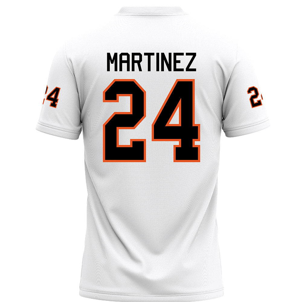 UTPB - NCAA Football : Cristian Martinez - White Jersey