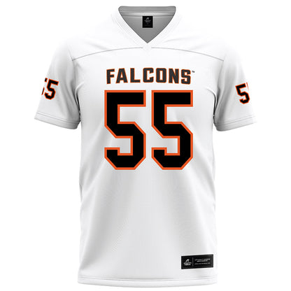 UTPB - NCAA Football : David Adegbenro - White Jersey