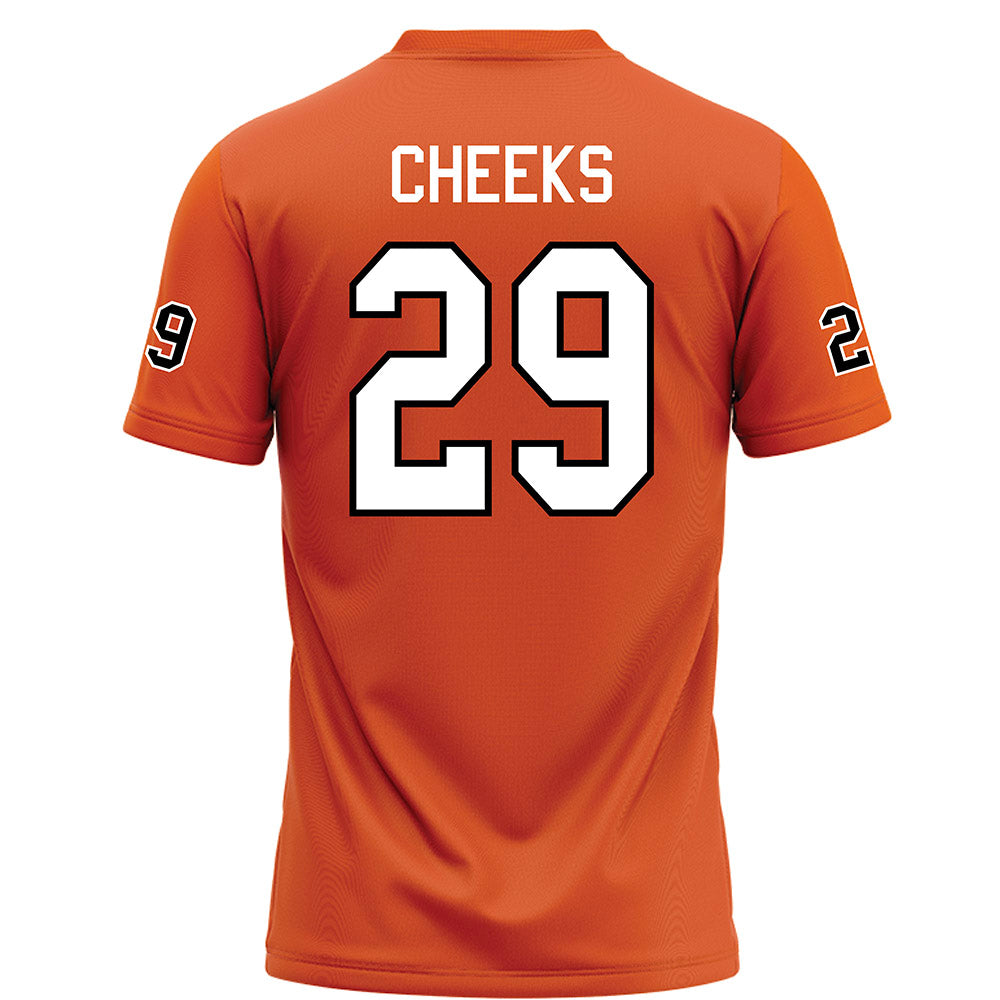 UTPB - NCAA Football : Fahreed Cheeks - Orange Jersey