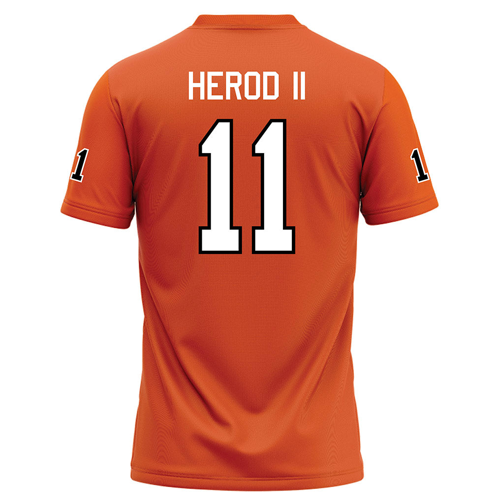 UTPB - NCAA Football : Nemier Herod II - Orange Jersey