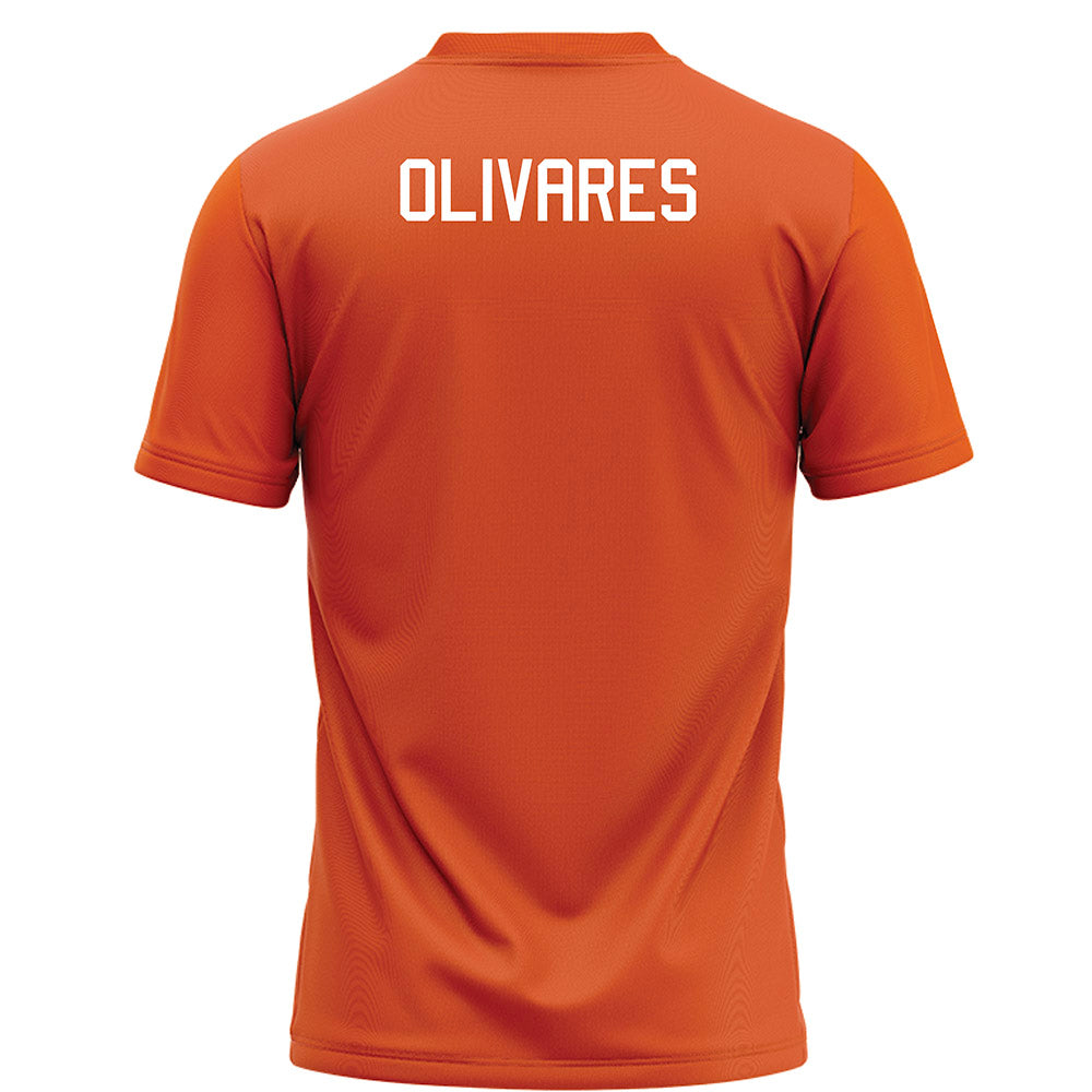 UTPB - NCAA Football : Jacob Olivares - Orange Jersey
