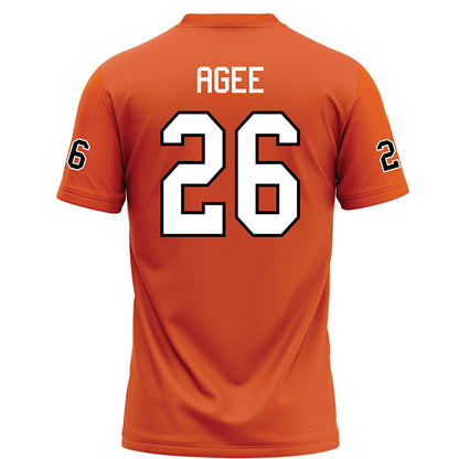 UTPB - NCAA Football : Kristopher Agee - Orange Jersey