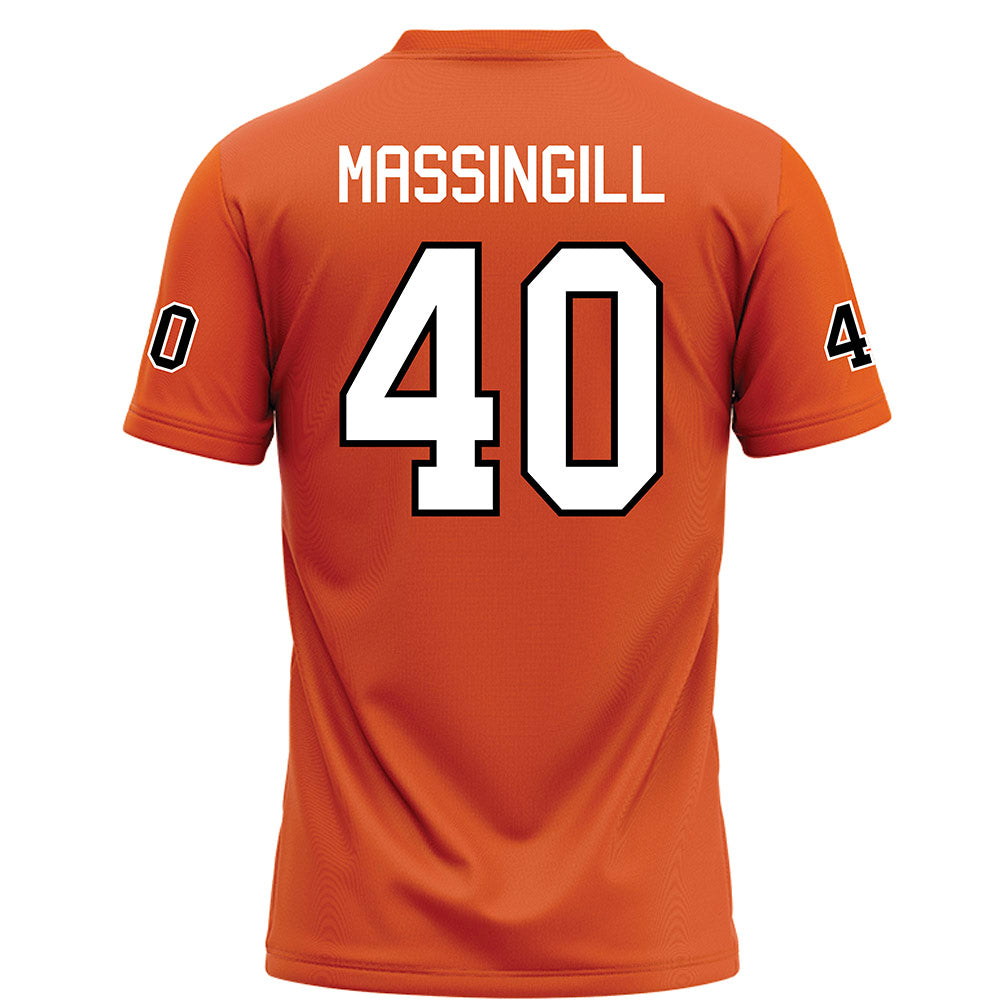 UTPB - NCAA Football : Courtney Massingill - Orange Jersey