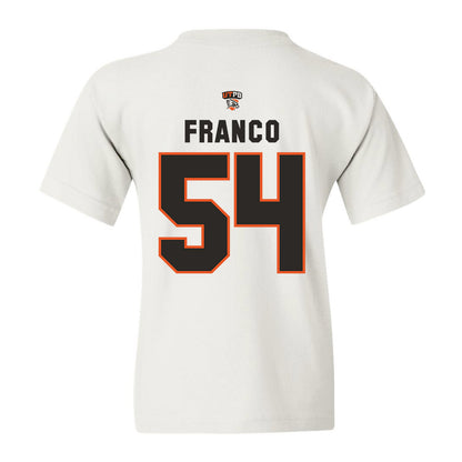 UTPB - NCAA Football : Eric Franco - White Replica Shersey Youth T-Shirt