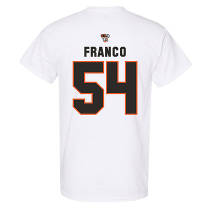 UTPB - NCAA Football : Eric Franco - White Replica Shersey Short Sleeve T-Shirt