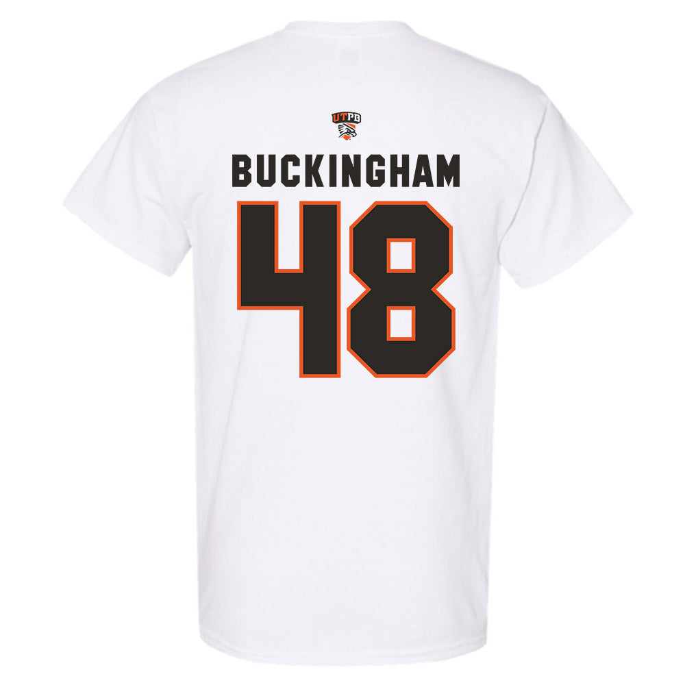 UTPB - NCAA Football : Chase Buckingham - Short Sleeve T-Shirt