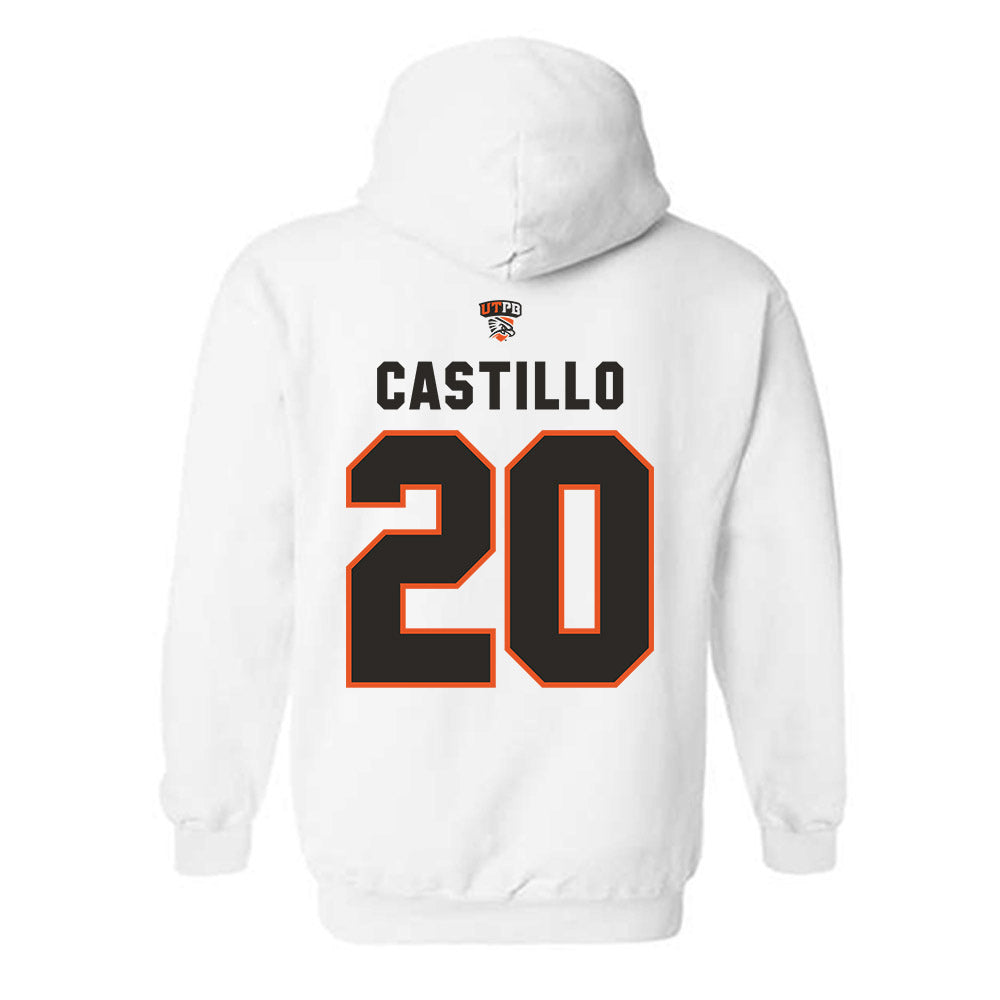 UTPB - NCAA Football : Justin Castillo - Hooded Sweatshirt