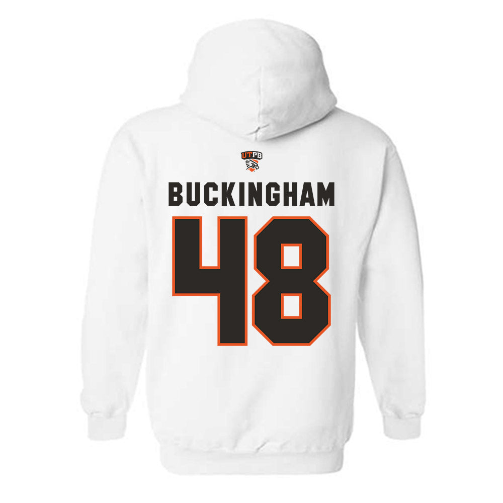 UTPB - NCAA Football : Chase Buckingham - Hooded Sweatshirt