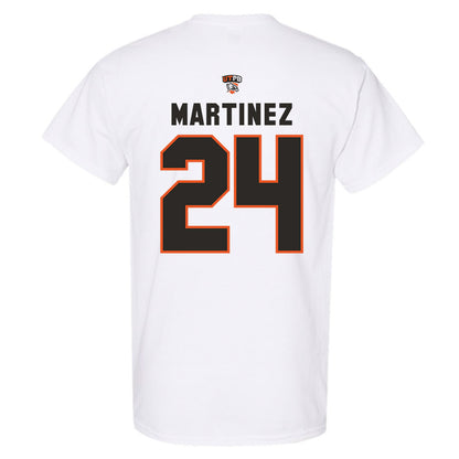 UTPB - NCAA Football : Cristian Martinez - White Replica Shersey Short Sleeve T-Shirt