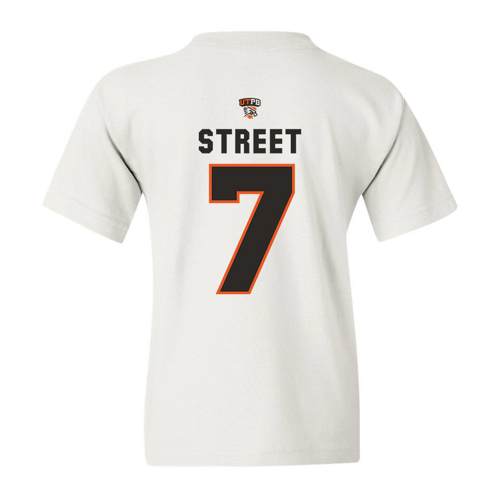 UTPB - NCAA Football : Dequan Street - Youth T-Shirt