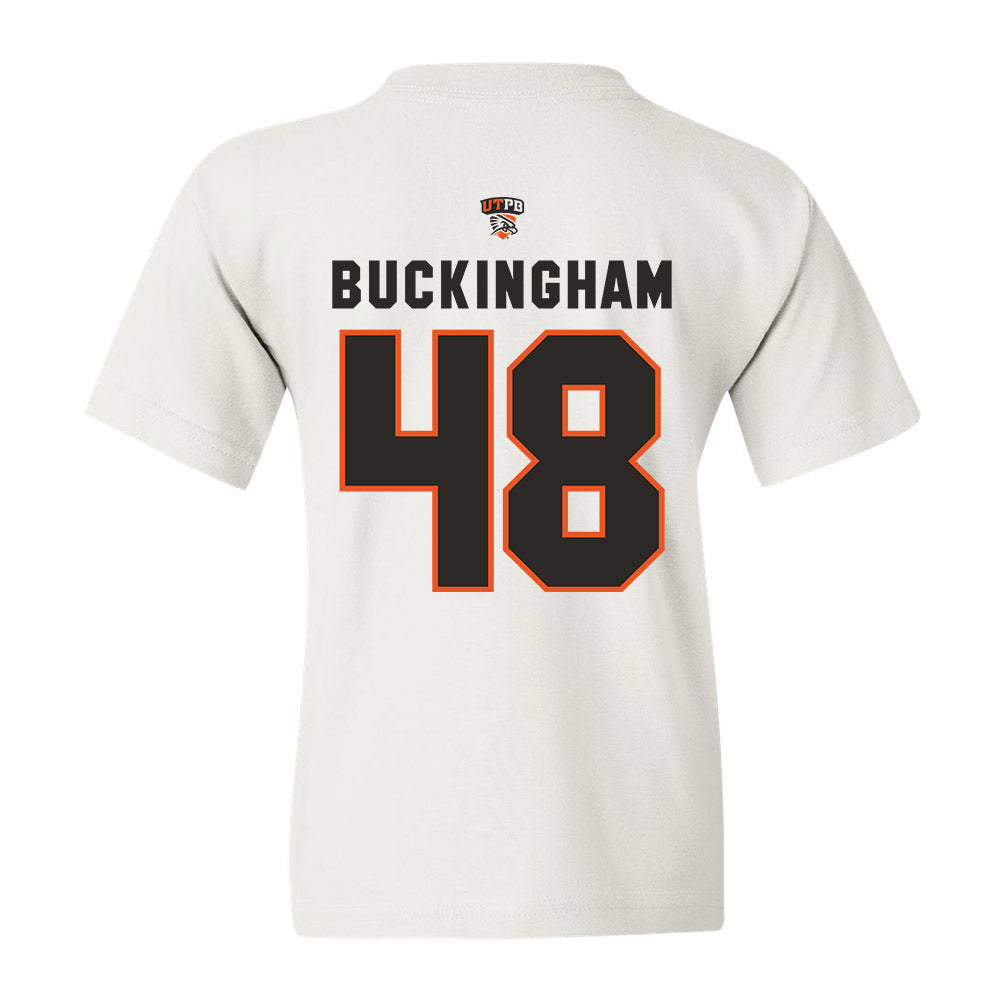 UTPB - NCAA Football : Chase Buckingham - Youth T-Shirt
