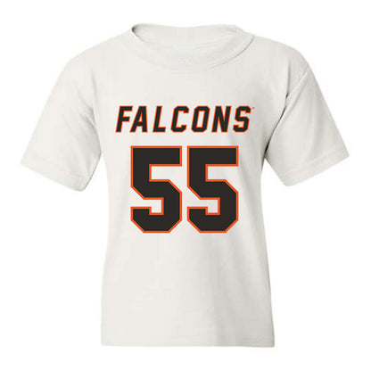 UTPB - NCAA Football : Austin LaFavers - White Replica Shersey Youth T-Shirt