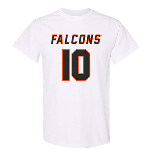 UTPB - NCAA Football : Malik Jackson - White Replica Shersey Short Sleeve T-Shirt