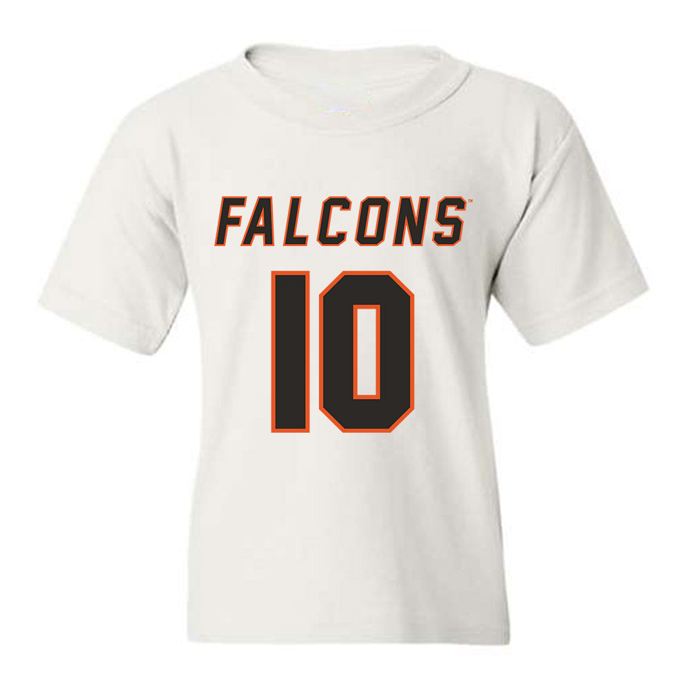 UTPB - NCAA Football : Malik Jackson - White Replica Shersey Youth T-Shirt