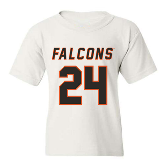 UTPB - NCAA Football : Cristian Martinez - White Replica Shersey Youth T-Shirt