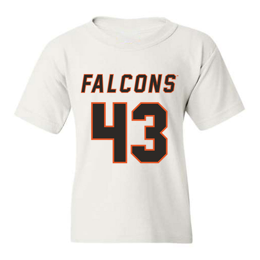 UTPB - NCAA Football : Michael Mayfield - White Replica Shersey Youth T-Shirt