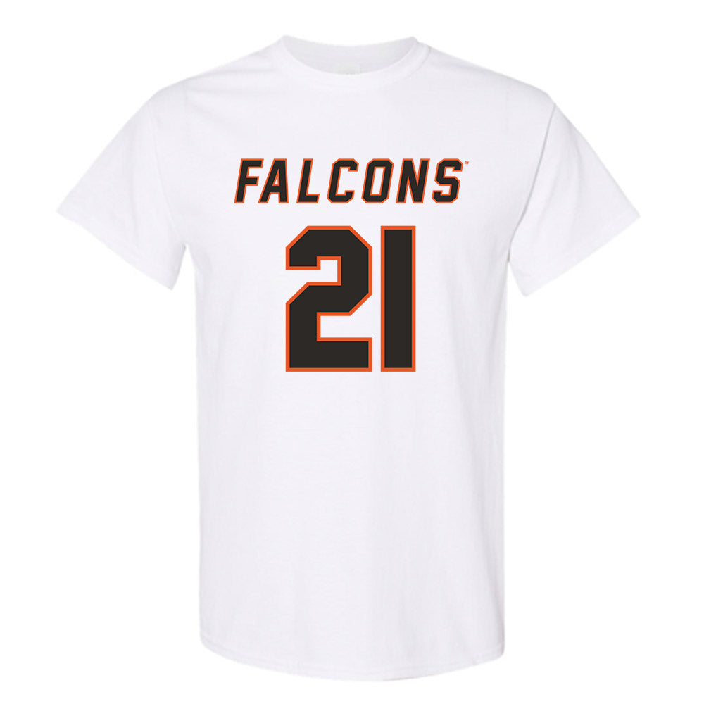 UTPB - NCAA Football : Jaques Tyler - White Replica Shersey Short Sleeve T-Shirt