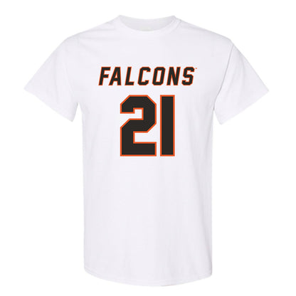 UTPB - NCAA Football : Jaques Tyler - White Replica Shersey Short Sleeve T-Shirt