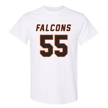 UTPB - NCAA Football : David Adegbenro - White Replica Shersey Short Sleeve T-Shirt
