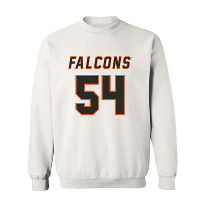 UTPB - NCAA Football : Eric Franco - White Replica Shersey Sweatshirt