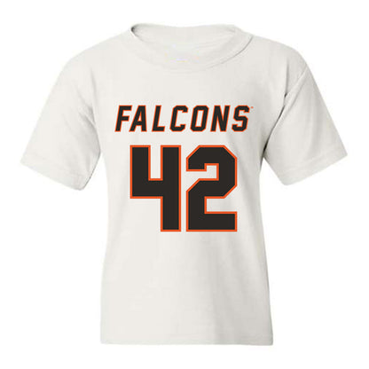 UTPB - NCAA Football : Hayden Kelly - White Replica Shersey Youth T-Shirt