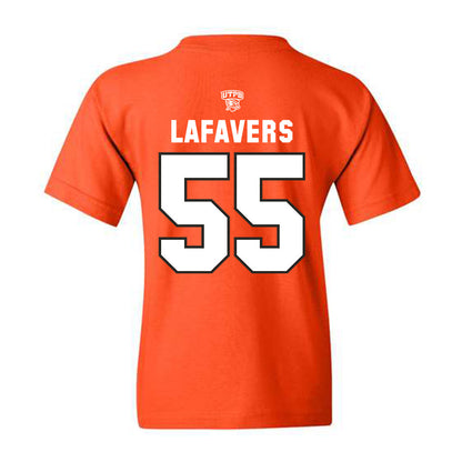 UTPB - NCAA Football : Austin LaFavers - Orange Replica Shersey Youth T-Shirt
