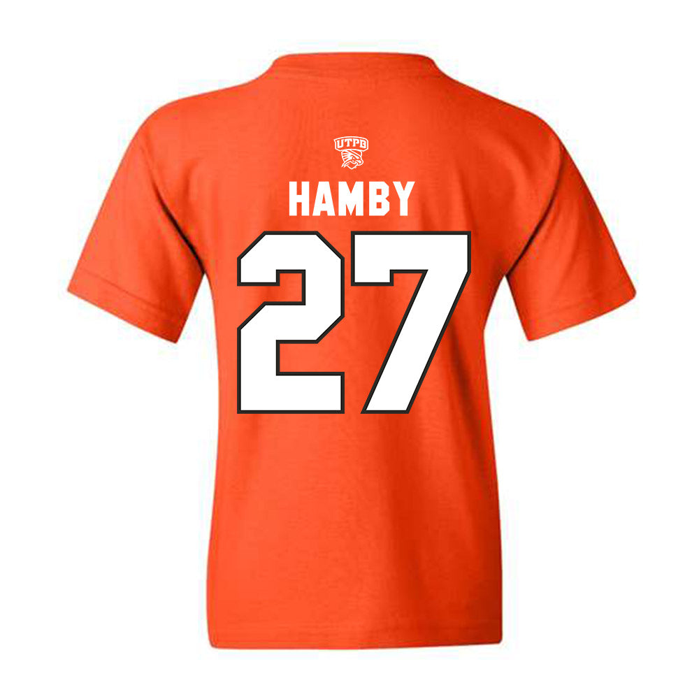 UTPB - NCAA Football : Ashton Hamby - Youth T-Shirt