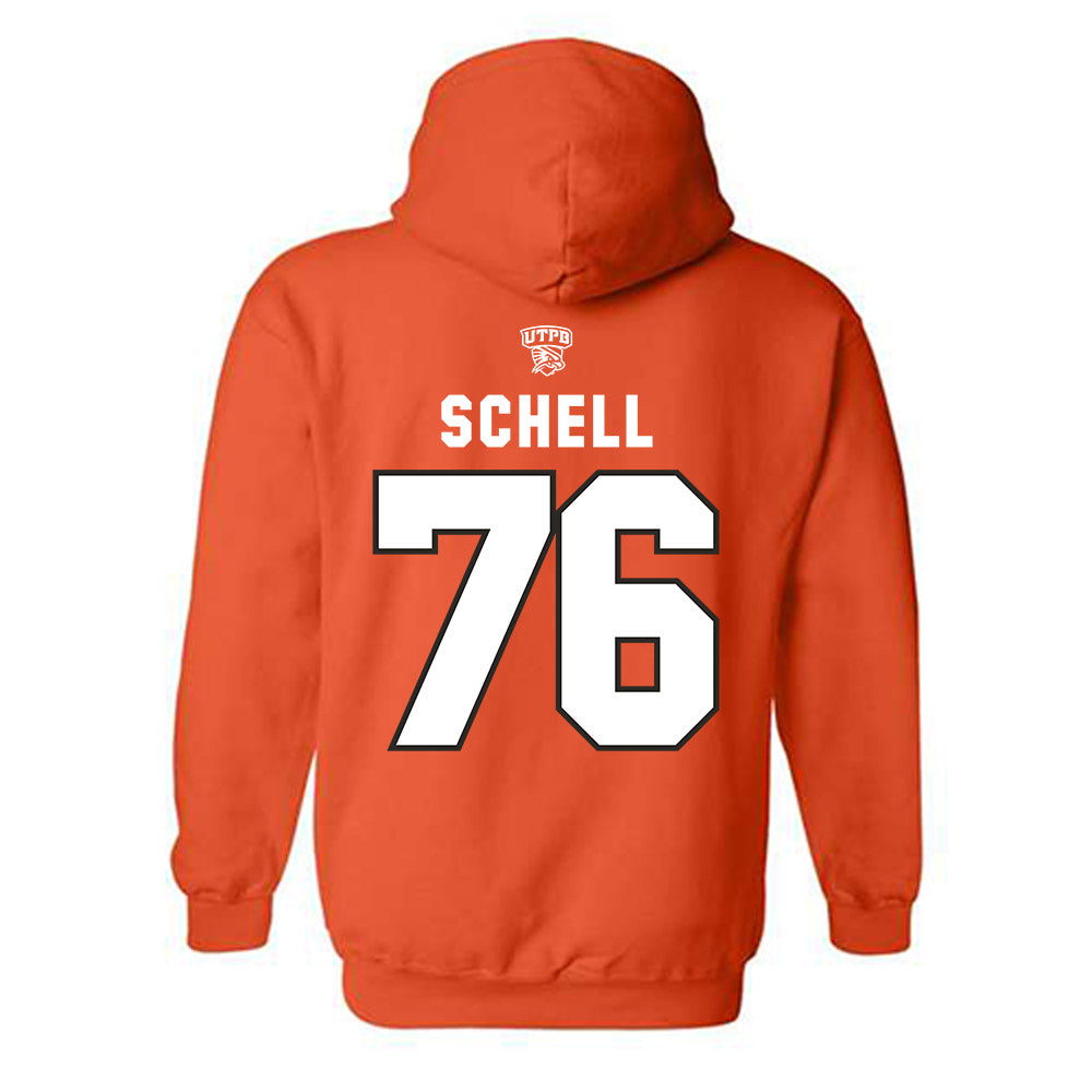 UTPB - NCAA Football : Matthew Schell - Hooded Sweatshirt